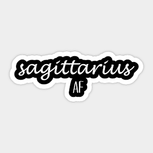 Sagittarius Af Sticker